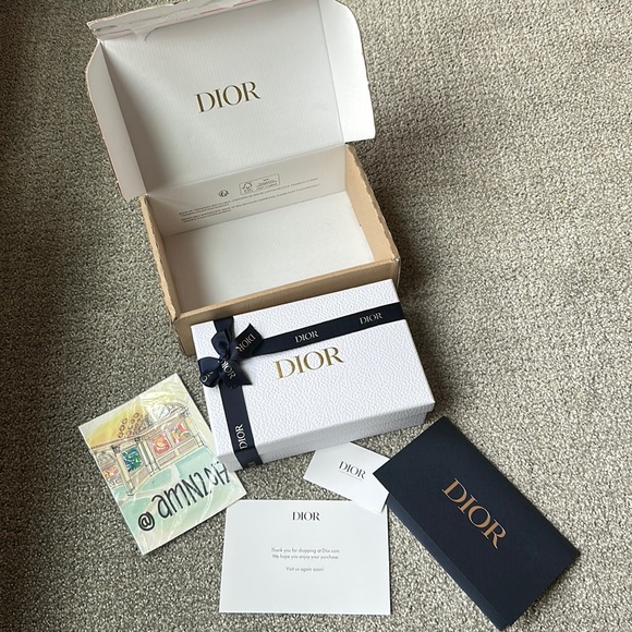 Dior Bags Dior Gift Box And Dior Ribbon Receipt Holder Poshmark